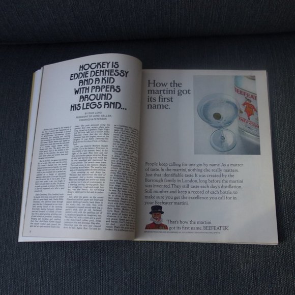 GOAL Magazine Wednesday December 17 1975 Minnesota North Stars vs Atlanta Flames - Picture 9 of 13